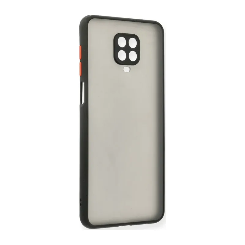 Xiaomi Redmi Note 9 Pro Kılıf Montreal Silikon Kapak - Siyah