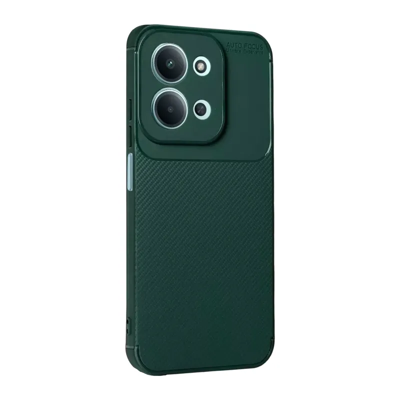 Xiaomi Redmi 15C 5G Auto Focus Karbon Kapak - Koyu Yeşil