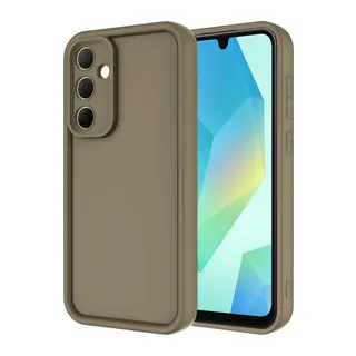 Samsung Galaxy A16 5G Kılıf Viera Silikon - Kahverengi