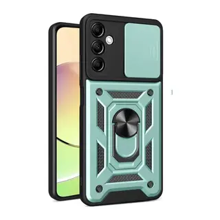 Samsung Galaxy S24 FE Pars Lens Yüzüklü Silikon - Yeşil