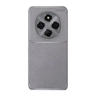 Xiaomi Redmi 14C Kılıf Auto Focus Karbon Kapak - Gri