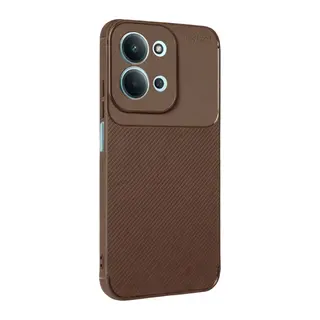 Xiaomi Redmi 15C 5G Auto Focus Karbon Kapak - Kahverengi
