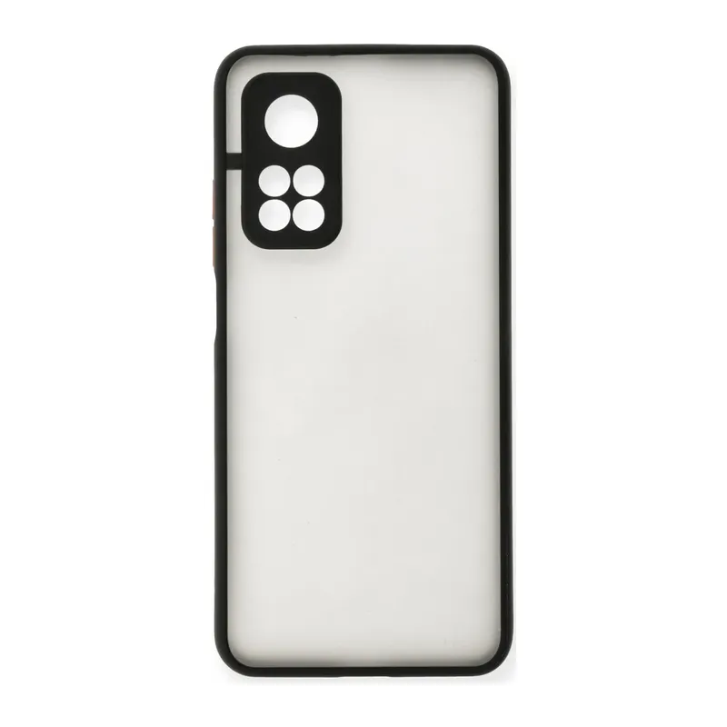 Xiaomi Mi 10T Kılıf Montreal Silikon Kapak - Siyah