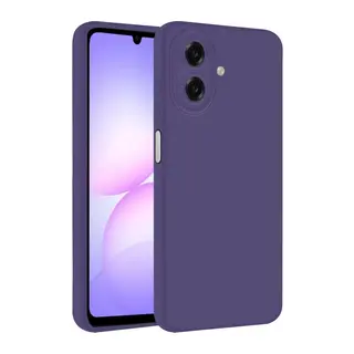 Samsung Galaxy A07 4G First Silikon - Mürdüm