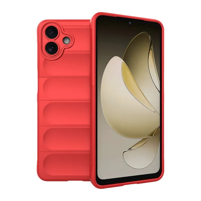 Samsung Galaxy A07 4G Optimum Silikon - Kırmızı