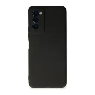 Tecno Camon 18 Kılıf First Silikon - Siyah