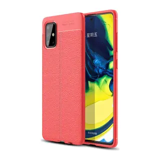 Samsung Galaxy A71 Kılıf Auto Focus Kapak - Kırmızı
