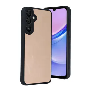 Samsung Galaxy A37 5G Aras Deri Kapak - Pudra