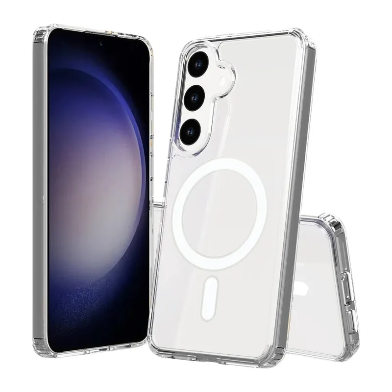 Samsung Galaxy S26 Plus Magneticsafe Şeffaf Silikon - Şeffaf