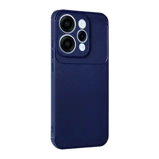 Oppo Reno 15 Auto Focus Karbon Kapak - Lacivert