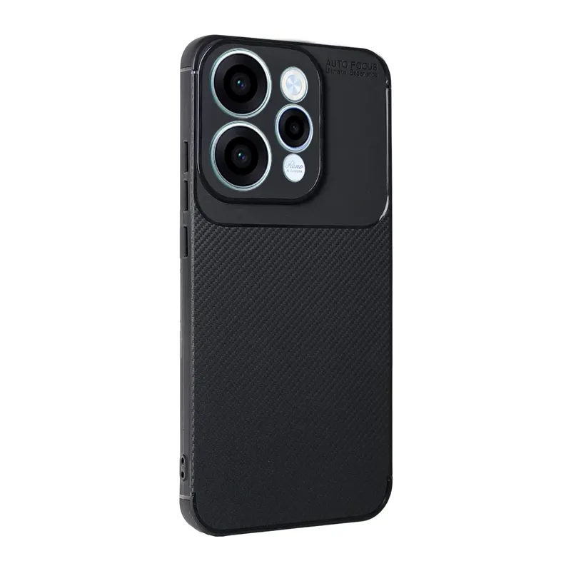 Oppo Reno 15 Auto Focus Karbon Kapak - Siyah