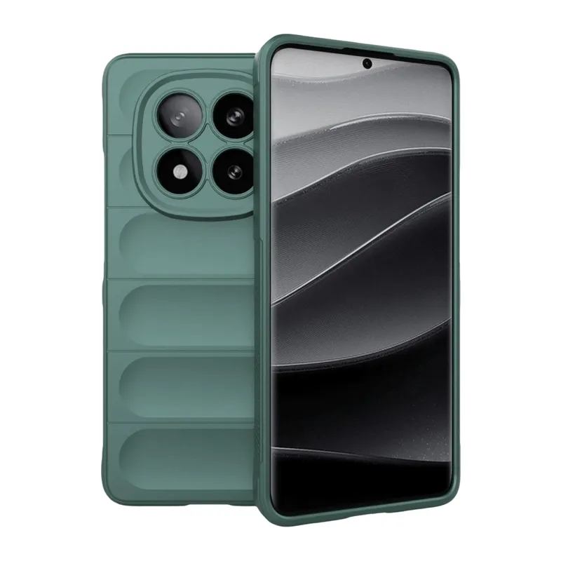 Xiaomi Redmi Note 15 4G Optimum Silikon - Koyu Yeşil