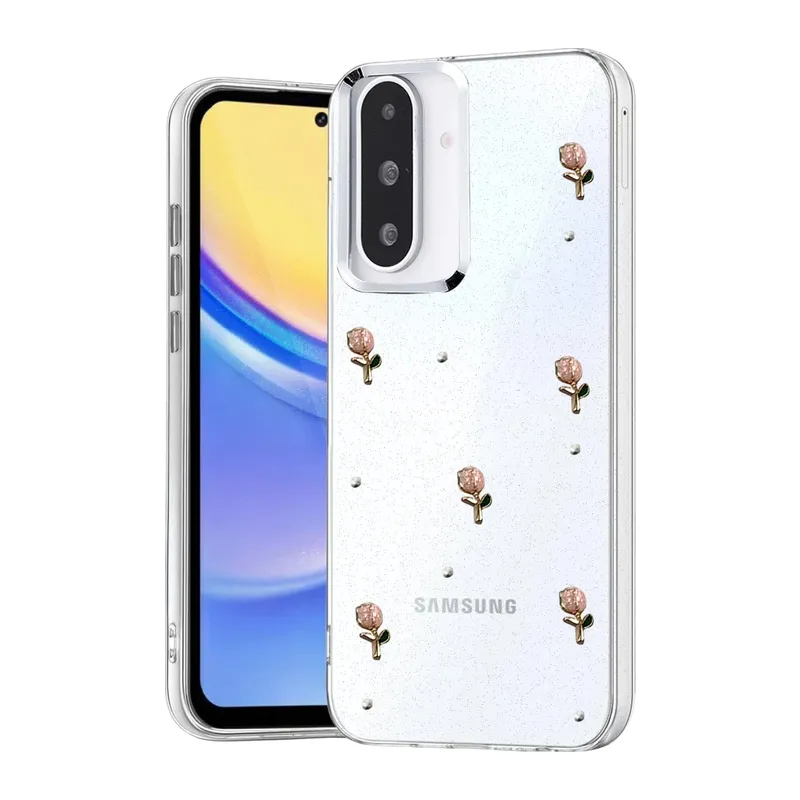 Samsung Galaxy A36 Fiyonk Desenli Kapak - Desen 6