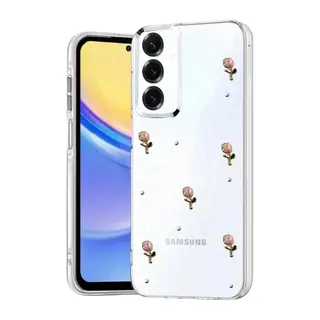 Samsung Galaxy S25 FE Fiyonk Desenli Kapak - Desen 6