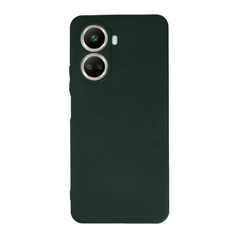 Huawei Nova 10 SE Kılıf First Silikon - Koyu Yeşil