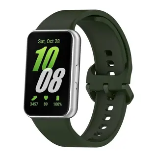 Samsung Galaxy Fit 3 Klasik Kordon - Haki Yeşil
