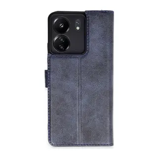 Xiaomi Redmi 13C Kılıf Trend S Plus Kapaklı Kılıf - Lacivert