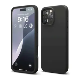 Apple iPhone 16 Pro Kılıf First Silikon - Siyah