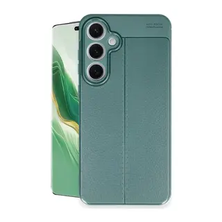 Samsung Galaxy S24 FE Kılıf Auto Focus Kapak - Koyu Yeşil