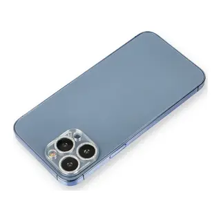Apple iPhone 12 Pro Shine Kamera Lens Koruma Cam - Gümüş