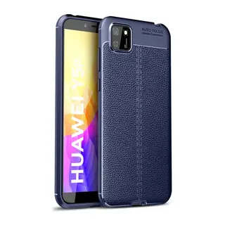 Huawei Y5P Kılıf Auto Focus Kapak - Lacivert