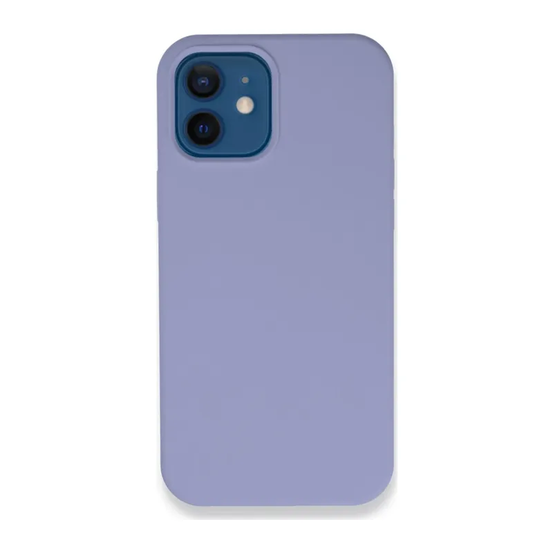 Apple iPhone 12 Kılıf Lansman Legant Silikon - Lila
