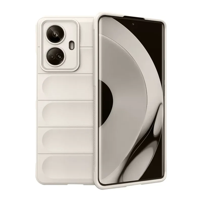 Realme 10 Pro 5G Kılıf Optimum Silikon - Krem
