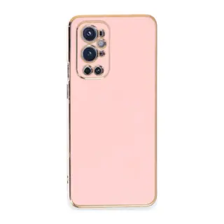 One Plus 9 Pro Kılıf Volet Silikon - Pembe