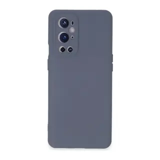 One Plus 9 Pro Kılıf Nano içi Kadife Silikon - Gri