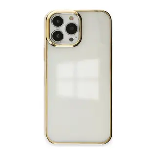 Apple iPhone 14 Pro Kılıf Element Silikon - Gold