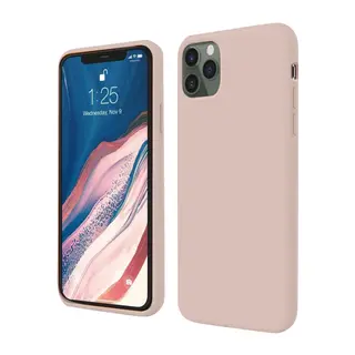 Apple iPhone 11 Pro Kılıf First Silikon - Rose Gold