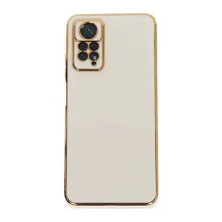 Xiaomi Redmi Note 12 Pro 4G Kılıf Volet Silikon - Beyaz