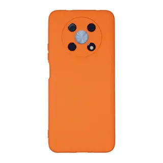 Huawei Nova Y90 Kılıf Nano içi Kadife Silikon - Turuncu
