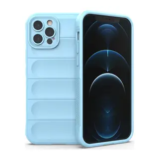 Apple iPhone 12 Pro Kılıf Optimum Silikon - Sky Blue