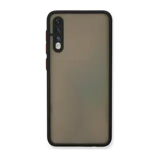 Samsung Galaxy A30S Kılıf Montreal Silikon Kapak - Siyah