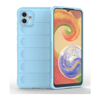 Samsung Galaxy A04 Kılıf Optimum Silikon - Sky Blue