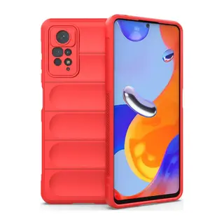 Xiaomi Redmi Note 11 Pro Kılıf Optimum Silikon - Kırmızı