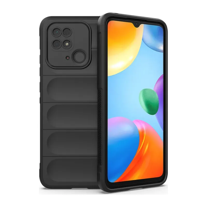 Xiaomi Redmi 10C Kılıf Optimum Silikon - Siyah