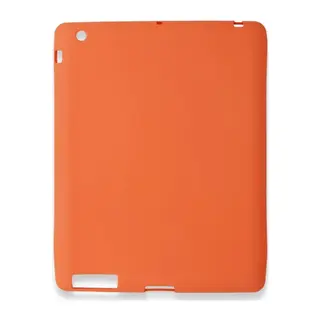 Apple iPad 4 9.7 Kılıf Evo Tablet Silikon - Turuncu