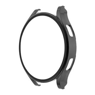 Watch 5 Pro 45mm Wall Camlı Kasa Ekran Koruyucu - Siyah