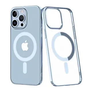 Apple iPhone 14 Pro Kılıf Element Magneticsafe Sert Kapak - Sierra Blue