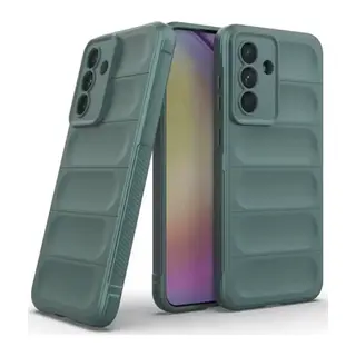Samsung Galaxy A26 Kılıf Optimum Silikon - Koyu Yeşil