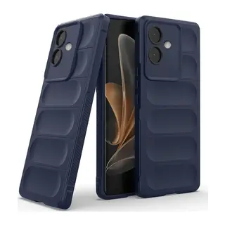 Oppo A3 Kılıf Optimum Silikon - Lacivert