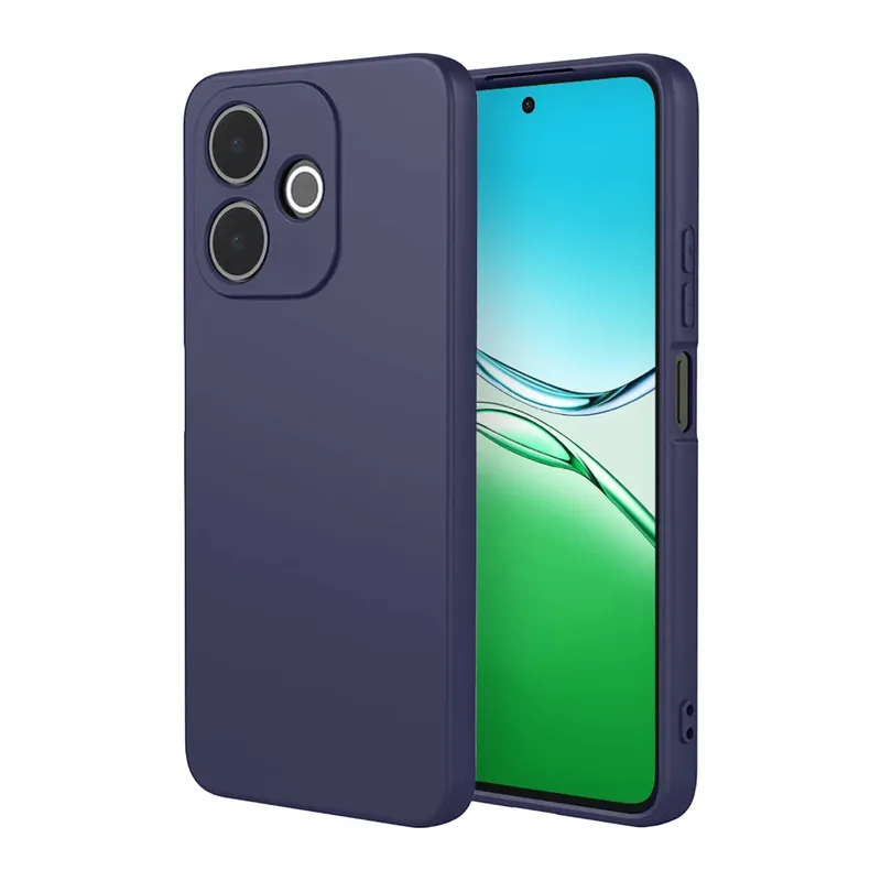 Oppo A5 Pro 4G First Silikon - Lacivert