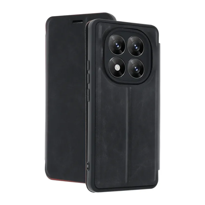 Xiaomi Redmi Note 14 Pro 5G Kılıf Flip Cover - Siyah