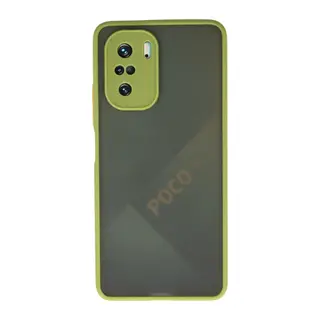 Xiaomi Poco F3 Kılıf Montreal Silikon Kapak - Açık Yeşil