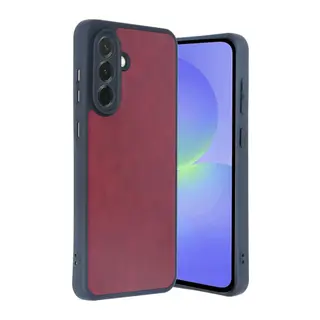 Samsung Galaxy A56 Kılıf Aras Deri Kapak - Bordo