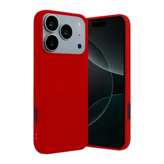 Apple iPhone 17 Pro/18 Pro First Silikon - Kırmızı