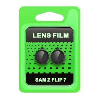 Samsung Galaxy Z Flip 7 Raze Metal Kamera Lens - Siyah