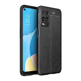 Oppo A54 4G Kılıf Auto Focus Kapak - Siyah